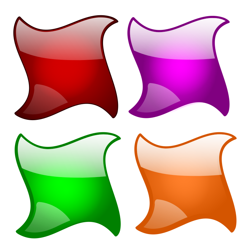 Glossy Shapes-1