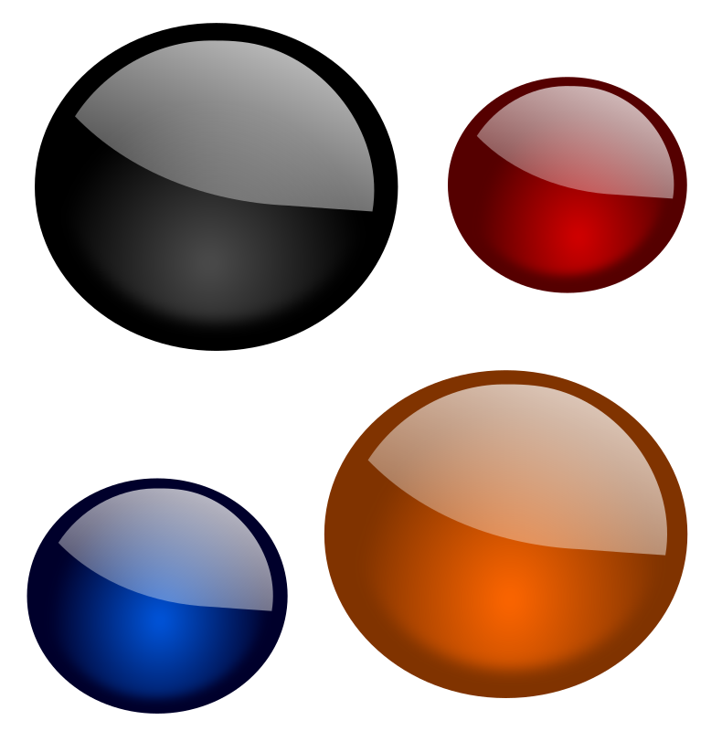 Glossy shapes 3