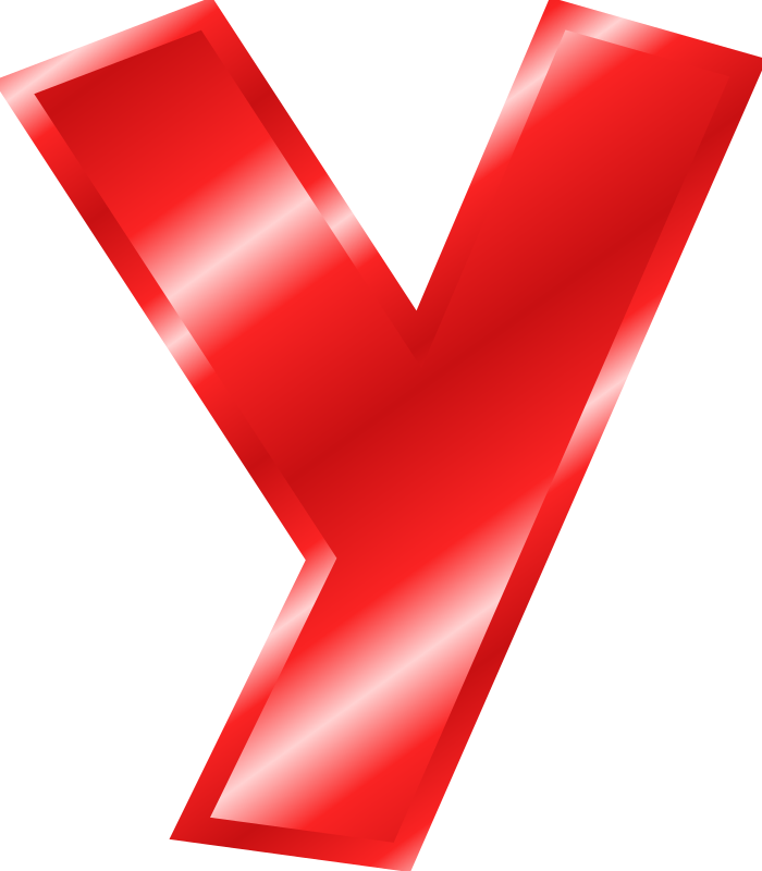 Effect Letters Alphabet red
