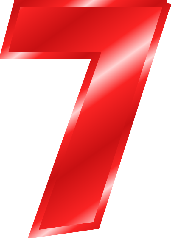 Effect Letters Alphabet red