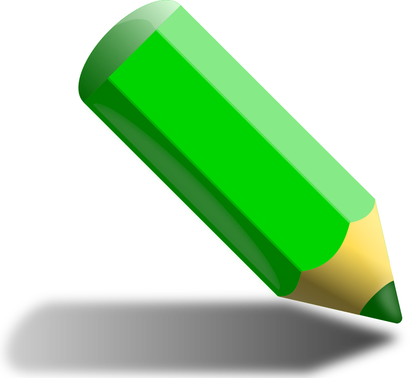 Green pencil