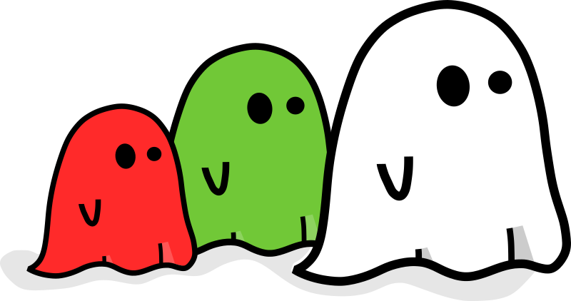 Three colored ghost