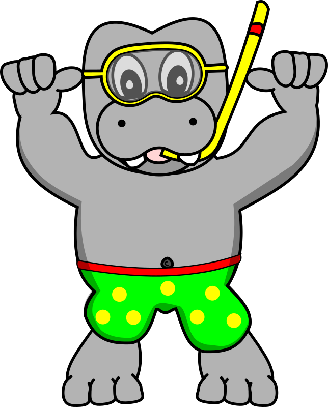 SnorkelingHippo 