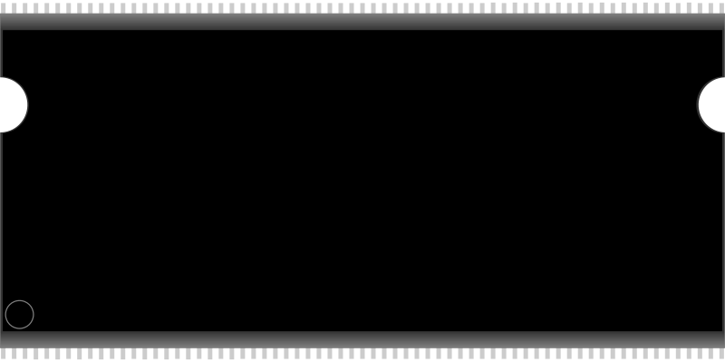Flat Ram Chip