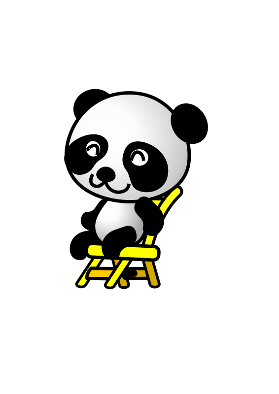 chair,panda