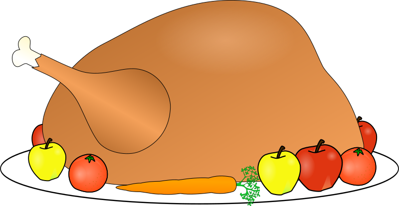 turkey platter 01 with fruit and vegitables 01