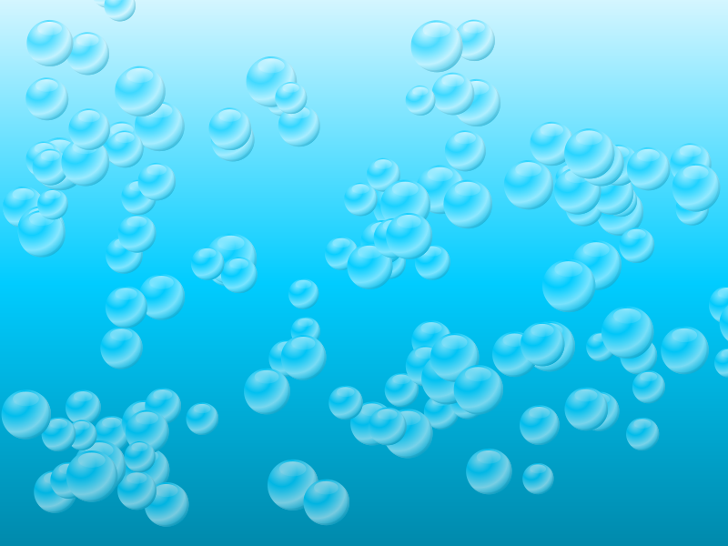 Bubbles SVG wallpaper
