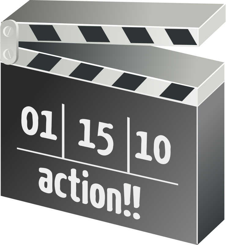 movie clapperboard