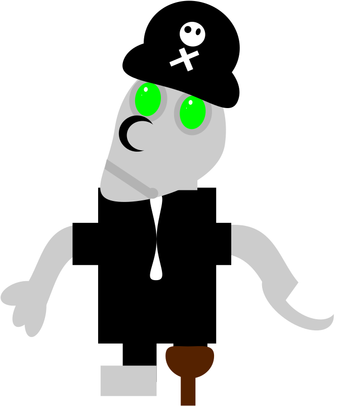 robot pirate